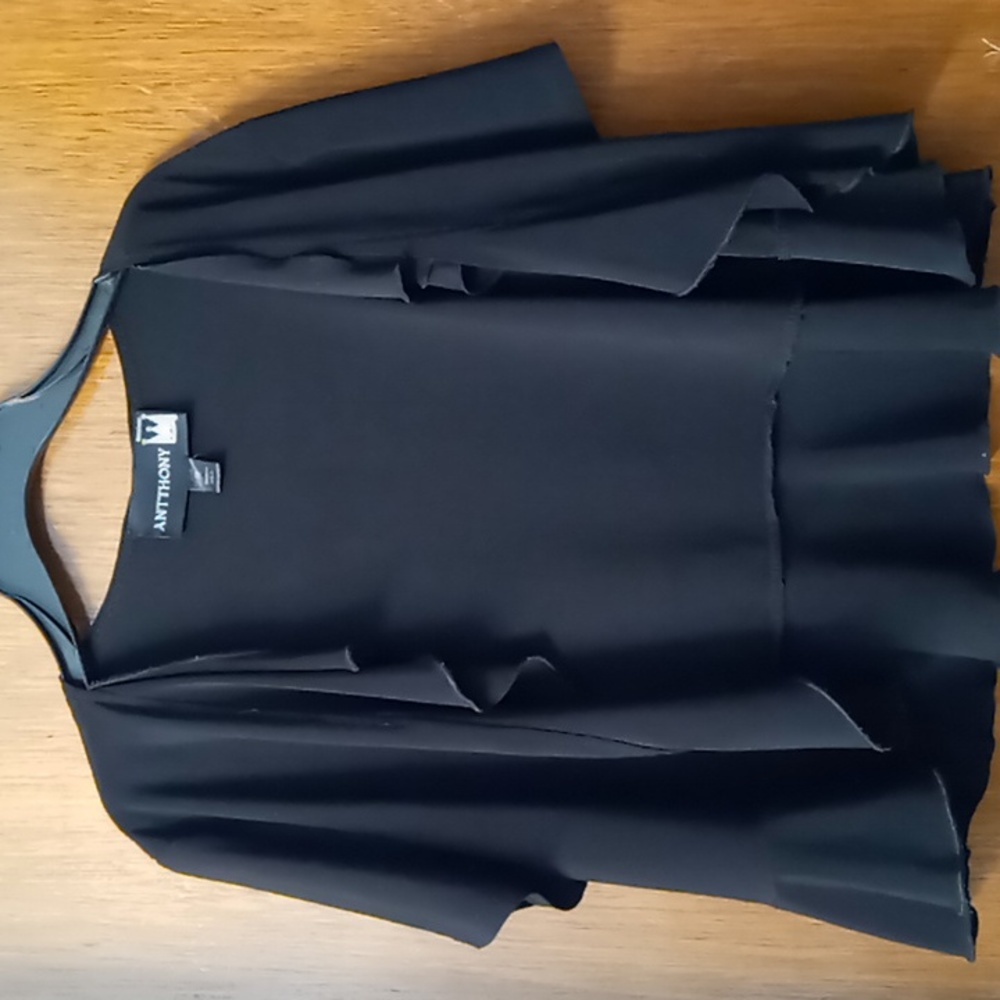 Antthony Short Sleeve Black Bolero M